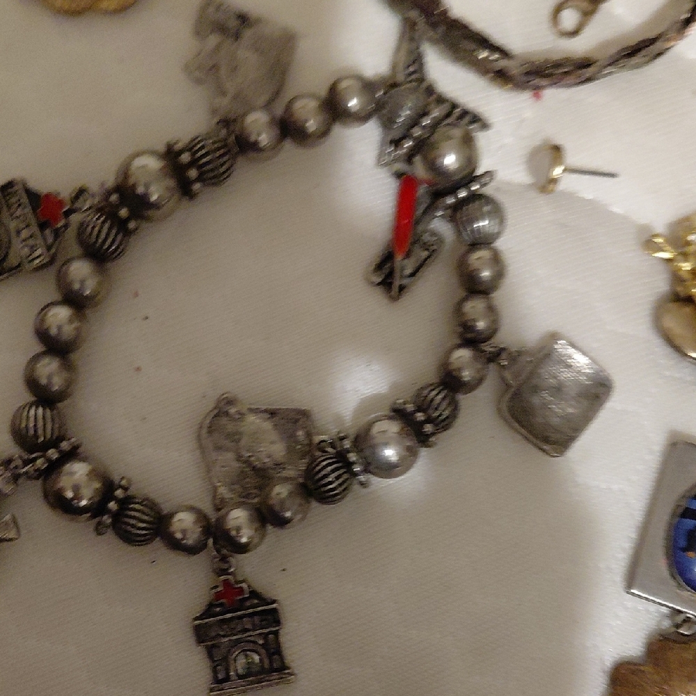 Silver Charm Bracelet
